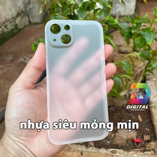 Combo 2 Ốp Lưng Trong Nhám Unibody iPhone 13 Siêu Mỏng