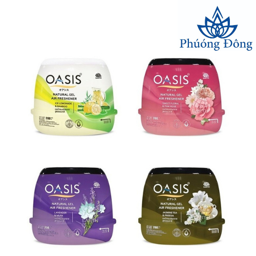 Sáp Thơm Oasis Natural Hương thơm từ thiên nhiên 200g