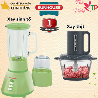 Máy xay sinh tố SUNHOUSE SHD5112, xay thịt Sunhouse SHD5403 Bảo hành chính hãng 1 năm