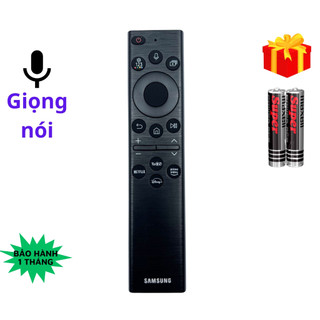 Remote điều khiển tivi Samsung Mã 34, Giọng nói, điều khiển TV Samsung Smart - Tặng kèm pin
