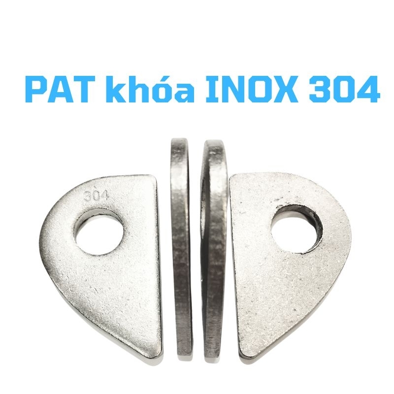 Pat khoá tim Inox 304