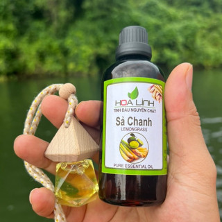  Tinh dầu Sả Chanh nguyên chất rất thơm   Tặng vỏ lọ treo xe  Lưu hương 6-8 tiếng 