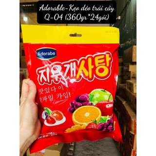 KẸO DẺO TRÁI CÂY HÀN QUỐC ADORABLE 360g