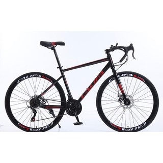 Xe đạp đua Califa CR7 bánh 700cc (Tặng giá đõ bình nước+ chắn bùn +lục giác)