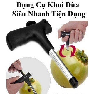 Dụng cụ khui dừa siêu nhanh tiện dụng
