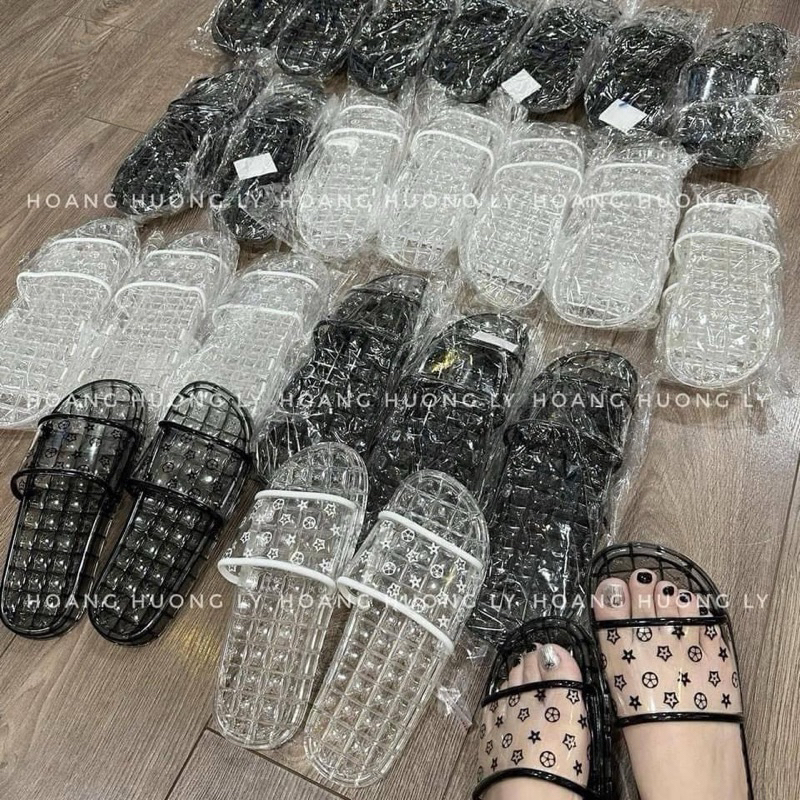 Dép Quai Trong Suốt L.V ( QC )