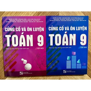 Sách - củng cố và ôn luyện toán 9 tập 1+2