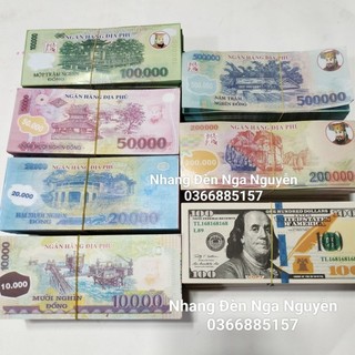 Tiền Việt polyme,đô Mỹ bóng đẹp hàng mã/Tiền âm phủ loại đẹp
