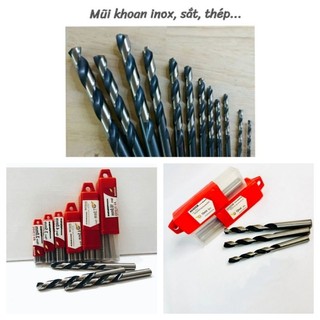 (GIÁ HỦY DIỆT) MŨI KHOAN INOX CAO CẤP