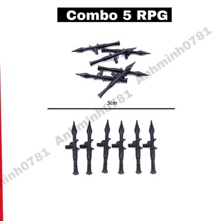 Phụ Kiện MOC Combo 5 phụ kiện Non Minifigure Sáng Tạo đồ chơi lắp ráp