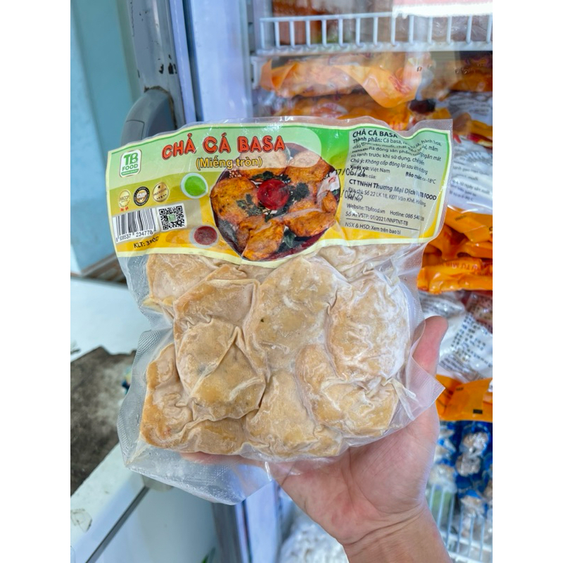 Chả cá Basa, gói 350gr ,thơm ngon  ( giao hàng hoả tốc )
