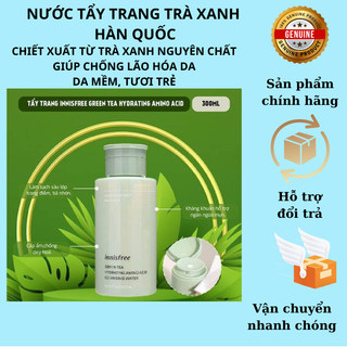  Nước Tẩy Trang Trà Xanh Innisfree Hàn Quốc dung tích 300ml hàng chinh hãng myphamhcinhhang 