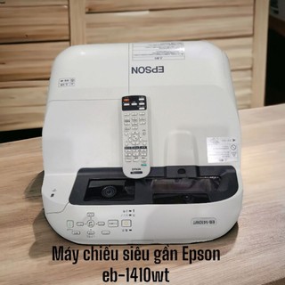 Máy chiếu tương tác siêu gần epson eb - 1410wt. có kết nổi wifi truyền hình ảnh video không dây từ điện thoại pc