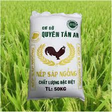 10kg gạo nếp sáp ngỗng hạt dài - siêu dẻo, thơm ngon, mềm_ nếp sáp ngỗng giá sỉ nongsangiasi.com