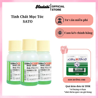 Tinh chất sato kích mọc tóc ngăn rụng tóc 30ml nhật bản, sato mọc tóc nhật bản chống hói dưỡng chất mọc tóc thảo mộc