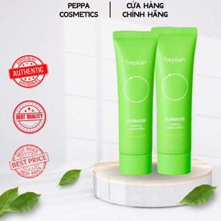 Kem chống nắng beplain sunmuse mineral sunscreen vật lý - nâng tone spf 50+ pa++++ 50ml