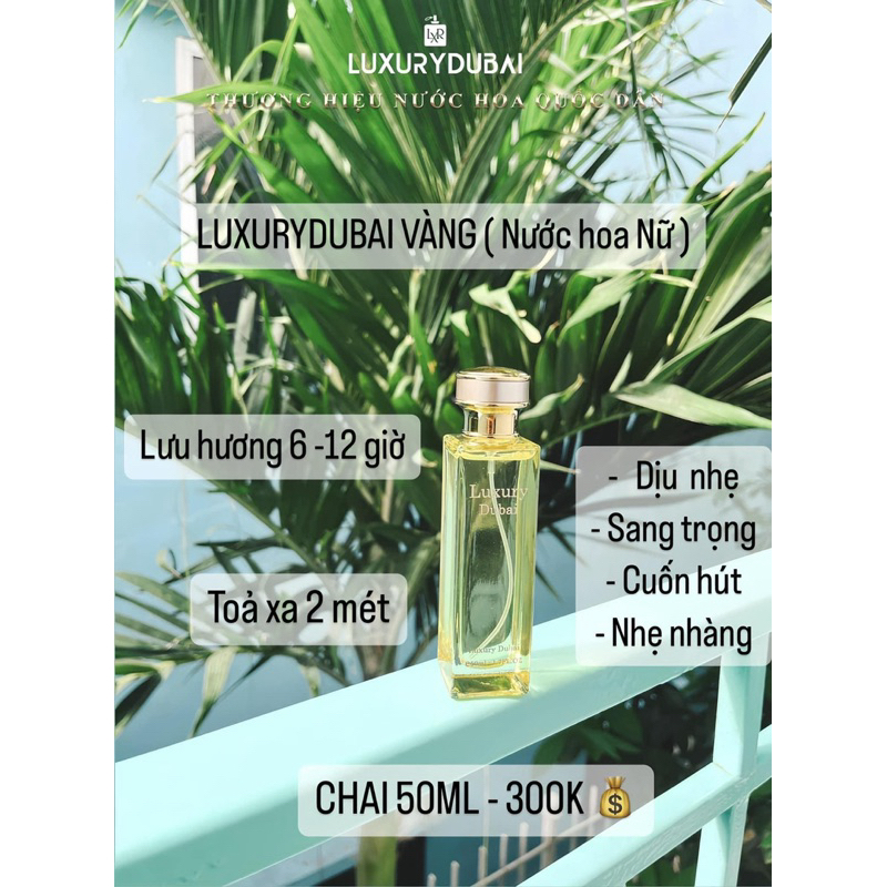 #Luxury Dubai - Nước Hoa Luxury Dubai 50ML - Hàng Chính Hãng