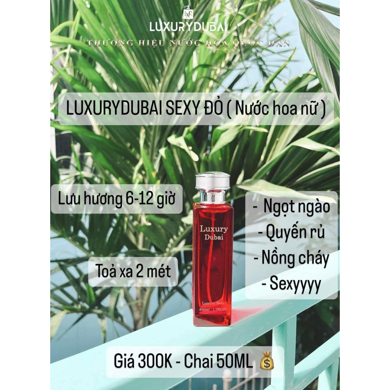 #Luxury Dubai - Nước Hoa Luxury Dubai 50ML - Hàng Chính Hãng