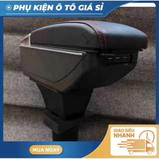 Hộp Tỳ Tay Ô Tô VF5 Tích Hợp 7 Cổng Sạc USB Tiện Dụng, Lắp Đặt Dễ Dàng - Phụ Kiện Ô Tô Giá Sỉ