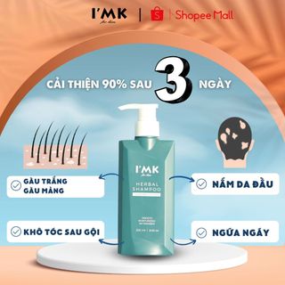 Dầu Gội Nam Cao Cấp I'MK Kết Hợp Thảo Dược & Selenium Sulfide Diệt Nấm và Gàu Hiệu Quả