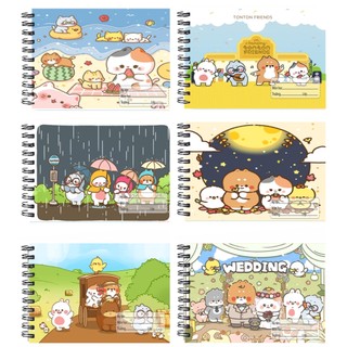 Vở vẽ tonton lò xo A5 VV5I39 20 tờ thần tượng kpop hoạt hình cute dễ thương