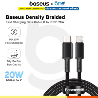 Cáp sạc nhanh 27W 20W 18W Baseus High Density Braided Fast Charging Data Cable C to Táo 5- 14