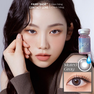 Kính Áp tròng Cao Cấp Muted Gray 14.2MM - FAIRY SHOP CONTACT LENS chất liệu MPC POLYMER độ cận 0 đến 8 OLOLA