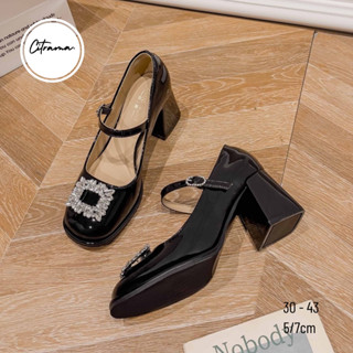 GIÀY MARY JANE SIZE NHỎ 30 31 32 HÀNG QCCC DA BÓNG ĐÍNH ĐÁ MẪU MỚI NĂM 2024