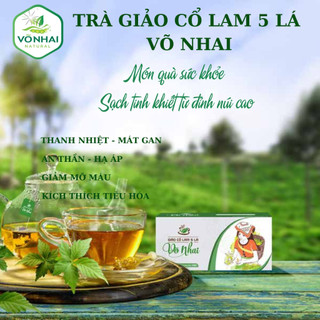 Trà Giảo cổ lam 5 lá Võ Nhai - hỗ trợ an thần, hạ áp, giảm béo phì