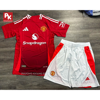Bộ quần áo player clb mu đỏ sân nhà 2024/25
