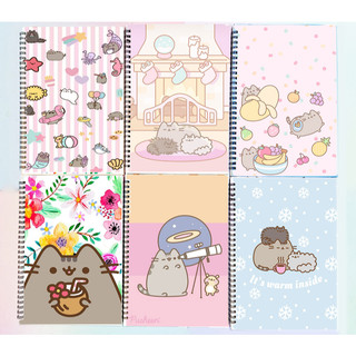 Sổ lò xo mèo pusheen SLI4 60 trang 17x25cm
