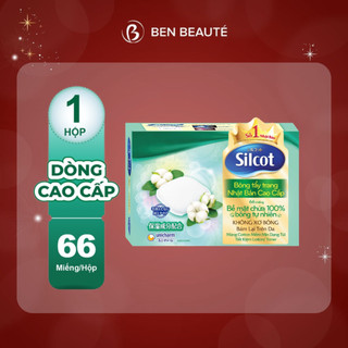 Bông Tẩy Trang Silcot Soft Touch Moisture 66 Cái