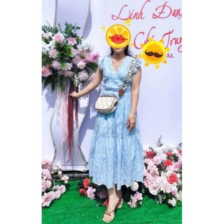 Váy thanh lý mặc đúng 1 lần đi tiệc, cũ người mới ta