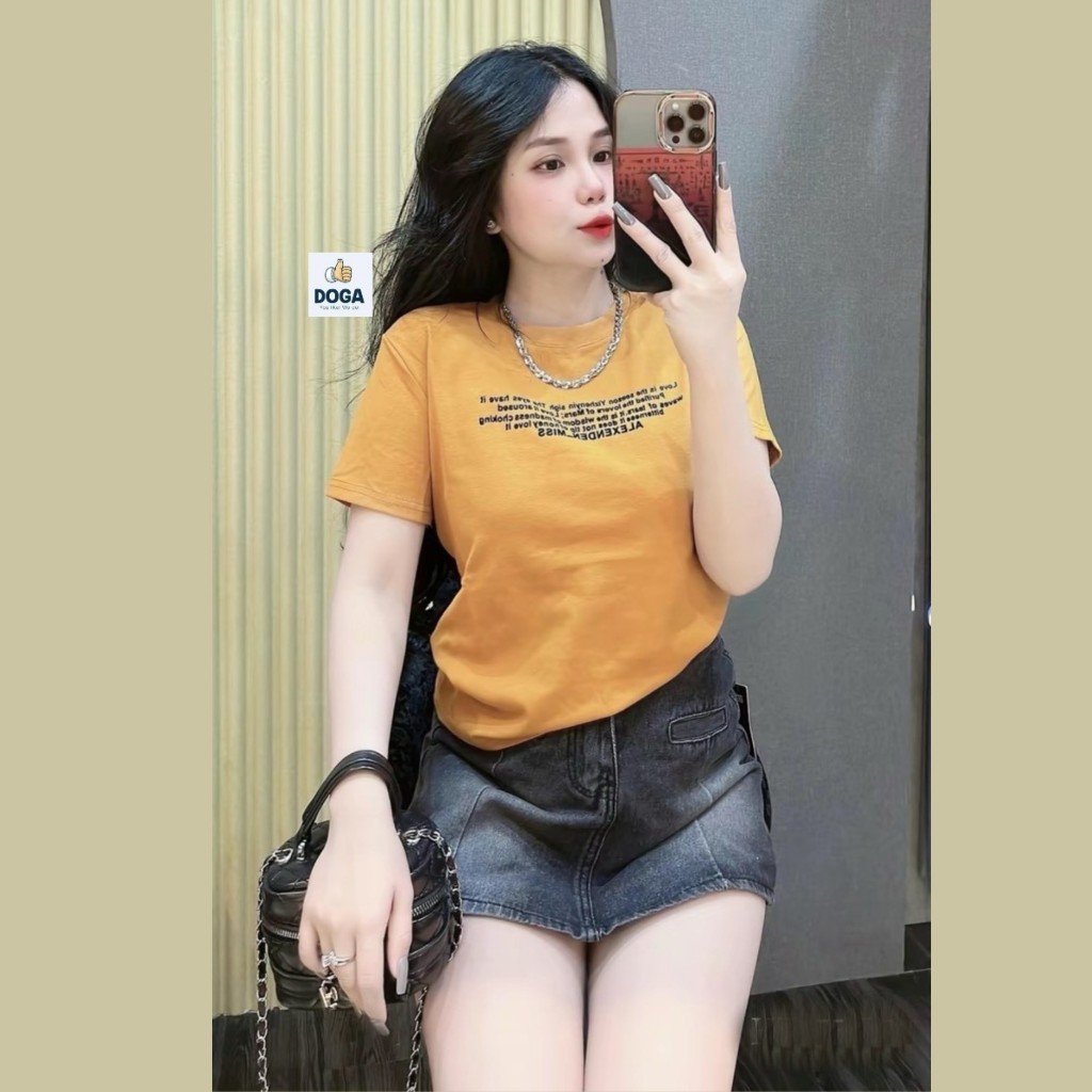 Áo Thun Babytee DOGA có size từ 35-70kg chất BORIP COTTON xịn, màu không đụng hàng tôn dáng Mã 176 | BigBuy360 - bigbuy360.vn