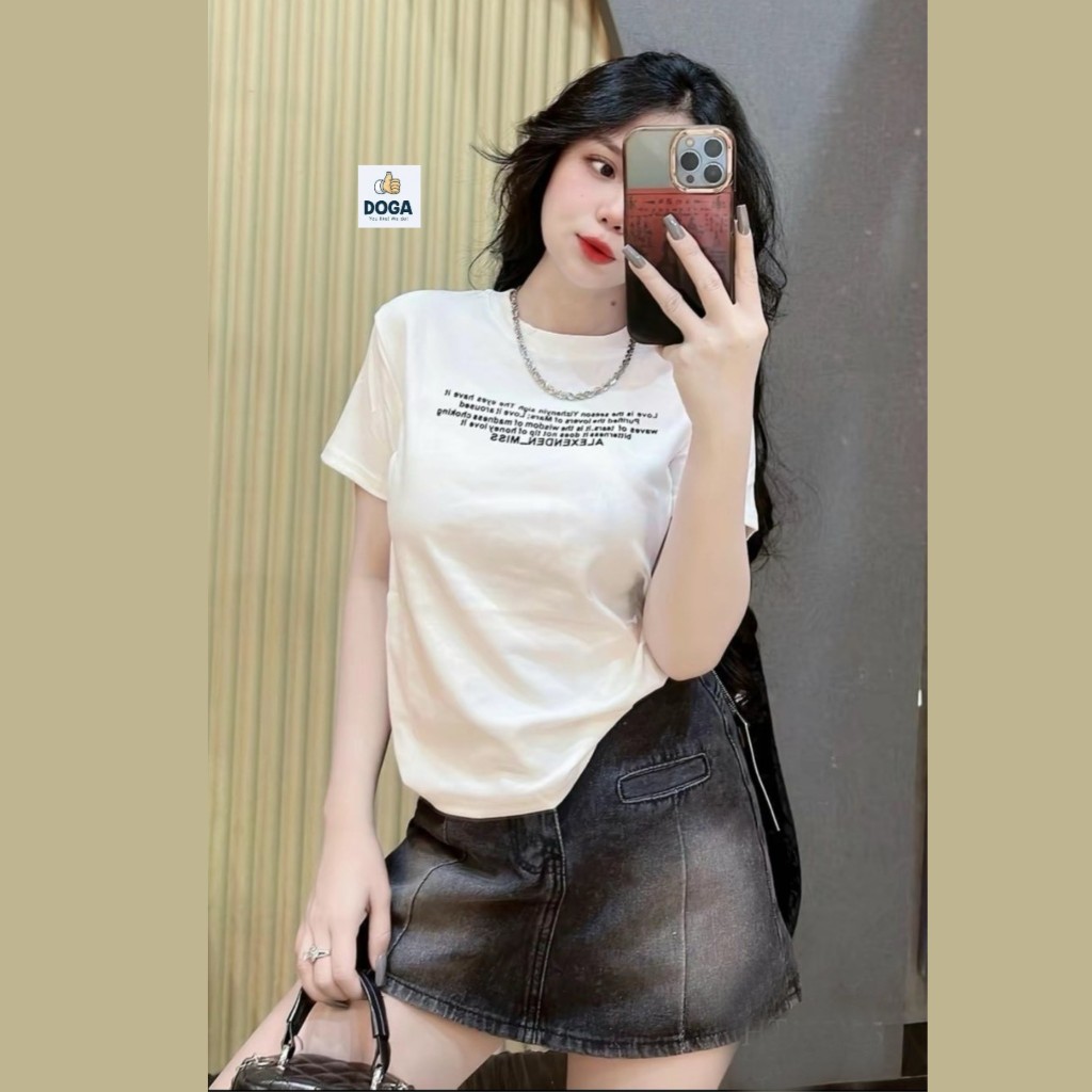 Áo Thun Babytee DOGA có size từ 35-70kg chất BORIP COTTON xịn, màu không đụng hàng tôn dáng Mã 176 | BigBuy360 - bigbuy360.vn