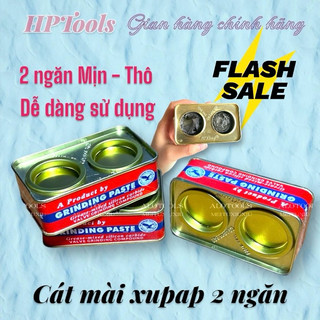Cát mài supap 2 ngăn mịn + thô