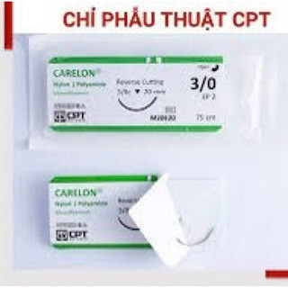 Chỉ phẫu thuật CPT  Nylon số 3/0 M20A20 (Tép)