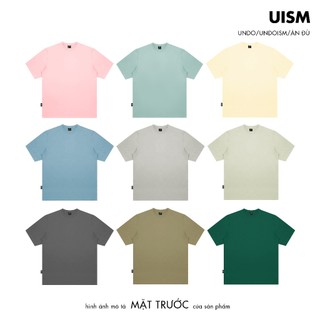 Áo Thun Trơn Form Rộng Oversized Undo (10 Màu) 100% Standard Cotton - Local Brand Chính Hãng