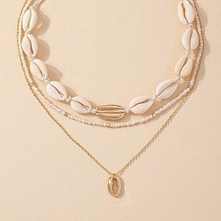 Set 3 vòng cổ vỏ sò summer vibes - vc02
