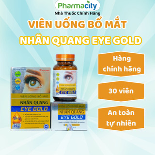 Viên Uống EYE GOLD Bổ Mắt Tăng Cường Thị Lực Mắt Chống Mỏi Mắt Cho Người Già Và Trẻ Em chính hãng