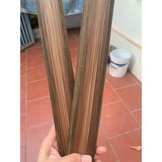 Thanh tre làm lồng bản nhỏ mặt bào 2,2-2,7