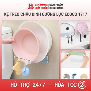 Kệ treo chậu, đồ đạc dính cường lực Ecoco không cần khoan tường 1717