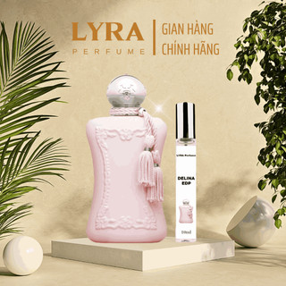 Nước hoa nữ parfums de marly delina | sang trọng, lưu hương 12h | chai chiết 10ml 20ml | lyra perfume