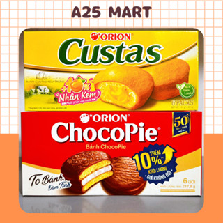 Bánh Chocopie/ Custas Orion Hộp Nhỏ 6 Cái