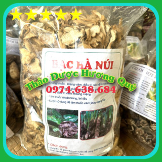1 kg củ bạc hà núi khô thái lát, sạch sẽ, nguyên chất