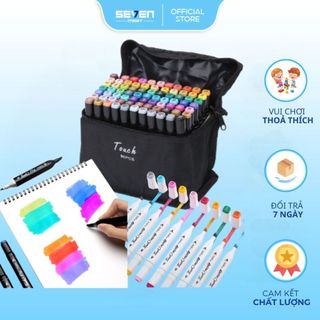 Bộ bút dạ màu marker touch sketch 80 cây màu đa sắc