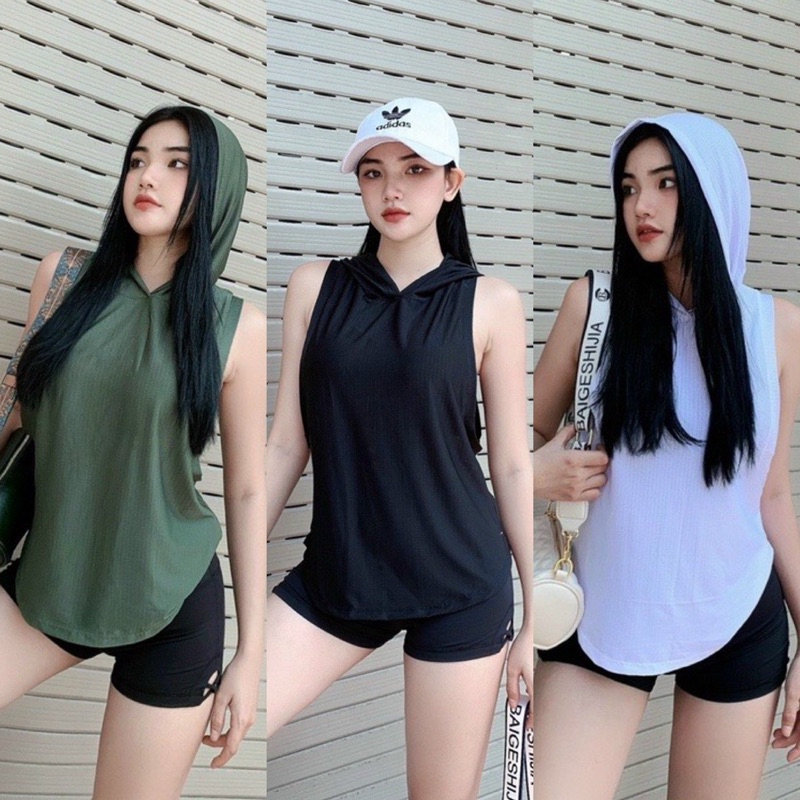Áo Tanktop Thể Thao Nữ MILAVY Mặc Ngoài Thiết Kế
