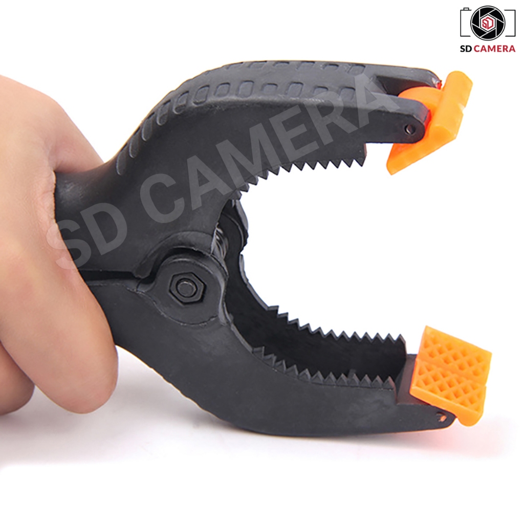 Kẹp giữ cố định Flash, tripod, gỗ, ống nước,.. Kẹp phông nền chụp ảnh Kẹp chắc chắn, độ bền cao