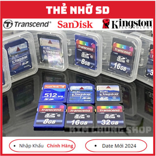Thẻ nhớ SD 512MB/ 2GB / 4GB / 8GB / 16GB / 32GB