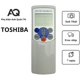 Điều khiển điều hòa TOSHIBA WC-H01JE nắp trượt - Remote máy lạnh toshiba